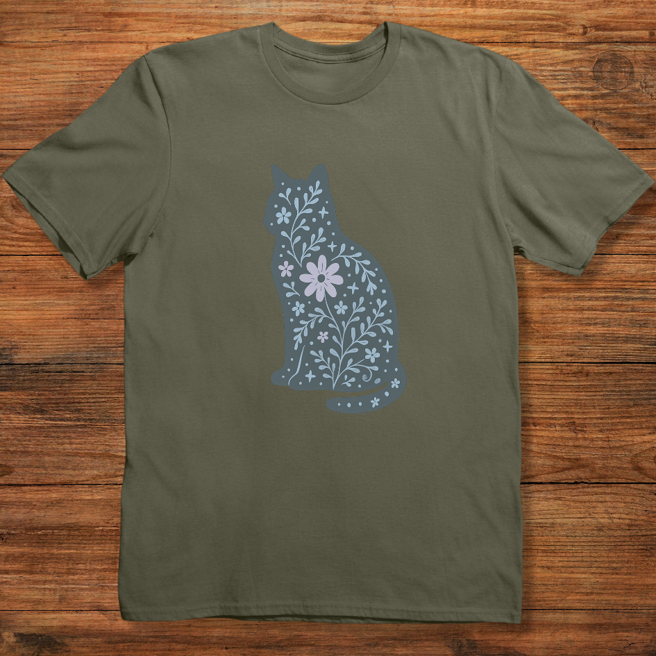 Whisker Garden Cat T-shirt