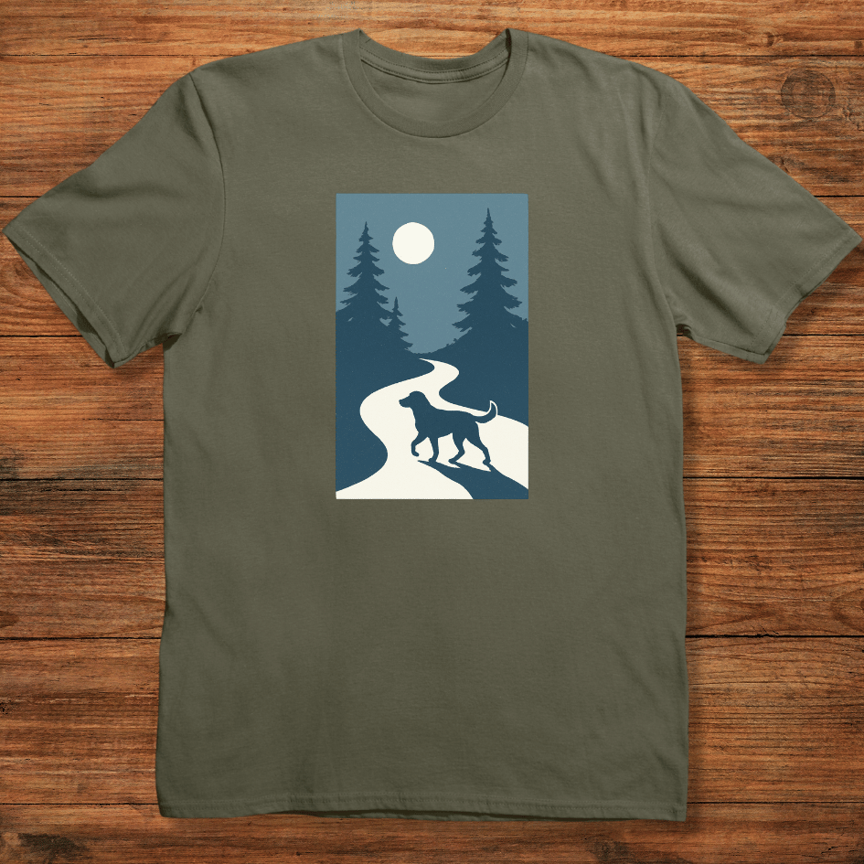 Dog on the Trail T-shirt