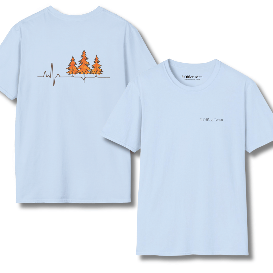 Fall Heartbeat Backprint T-Shirt