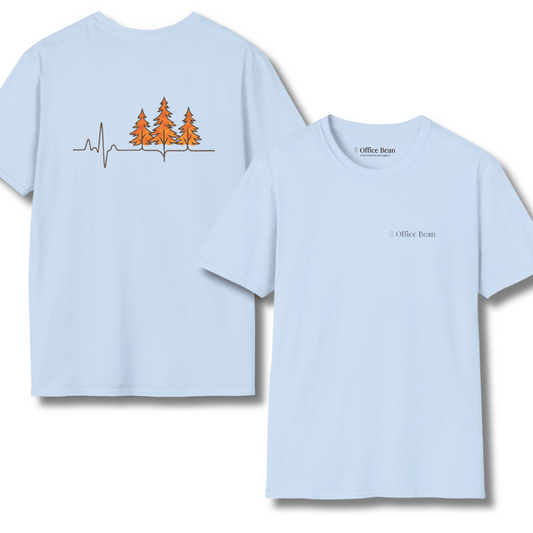 Fall Heartbeat Backprint T-Shirt