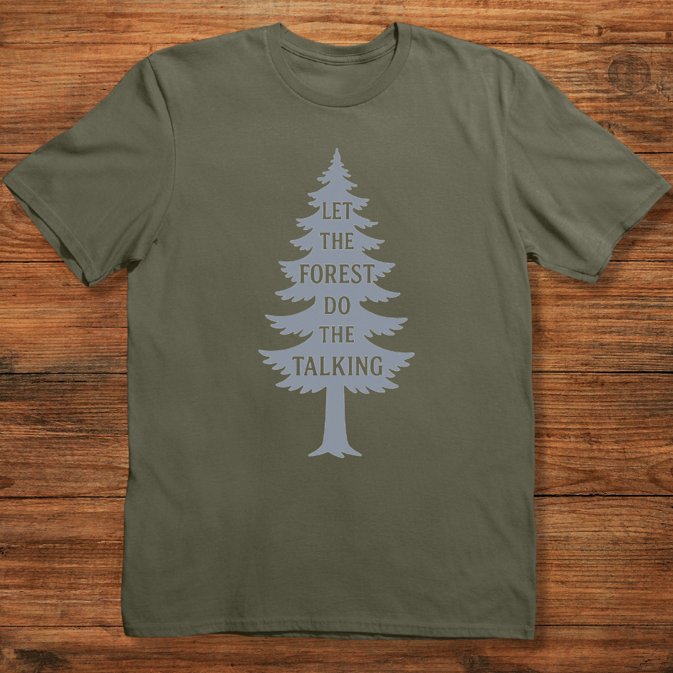 Silent Pines. Forest Talk T-shirt