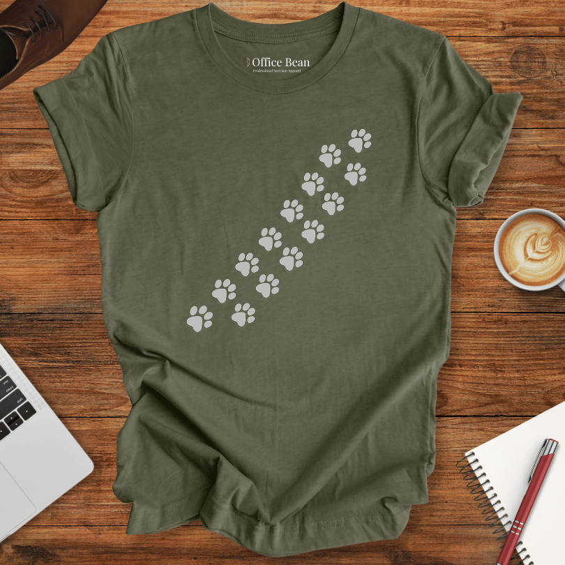 Trail of Paws T-shirt