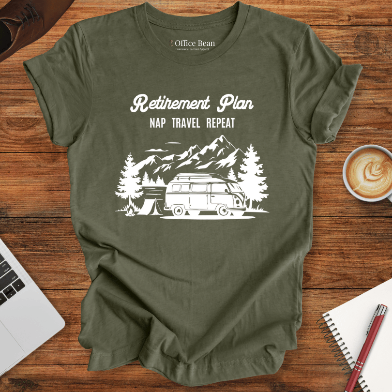 Retirement Plan: Travel T-Shirt