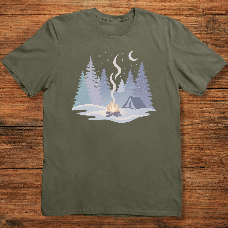 Winter Campfire Nights T-shirt