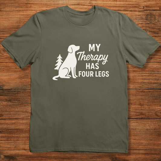 My Therapy Has Four Legs T-shirt