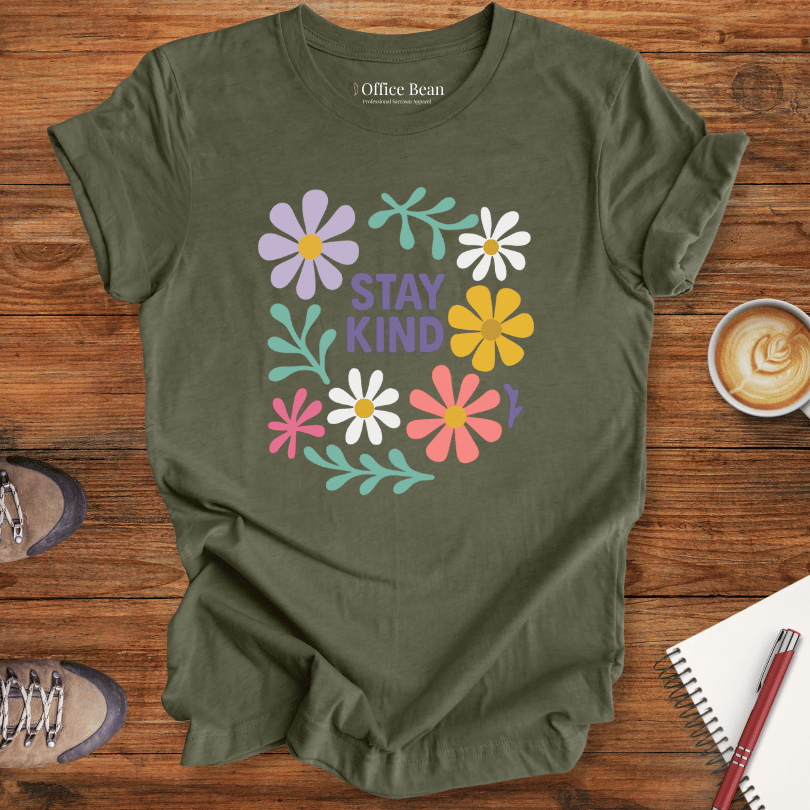 Stay Kind Flower T-shirt