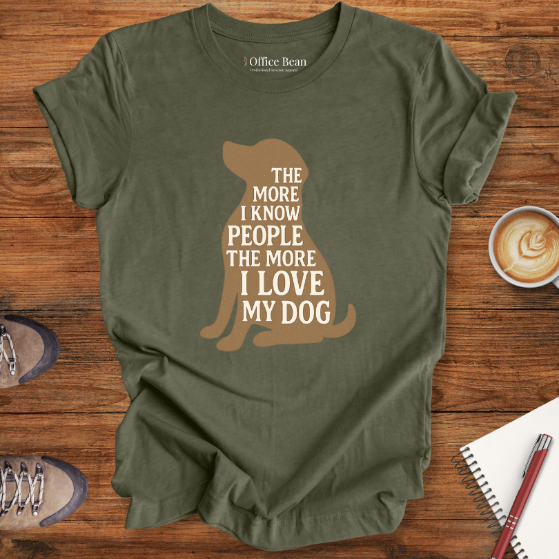 More People, More Dog T-shirt