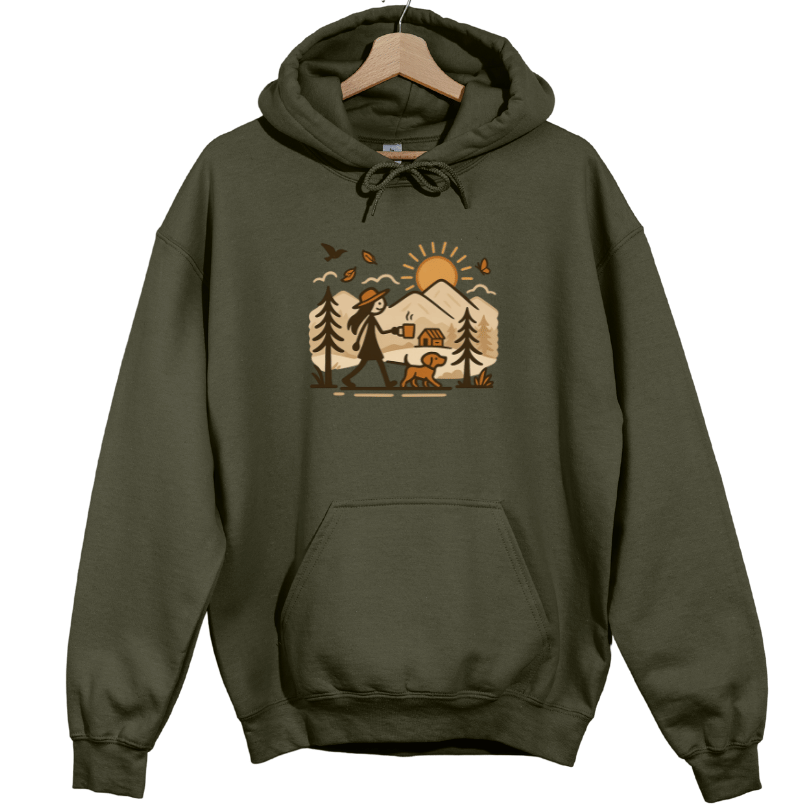 Brew and Roam Female Hoodie