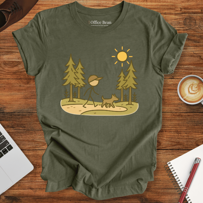 Dog Summer Walk T-shirt