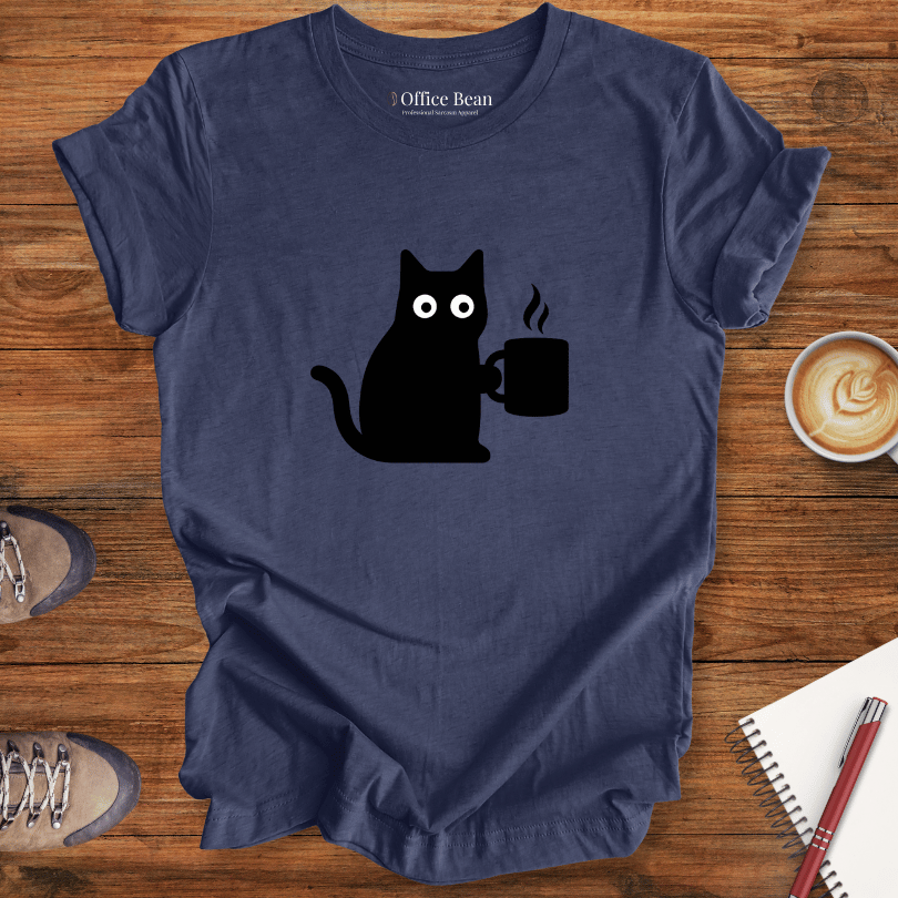 Caffeinated Cat T-shirt