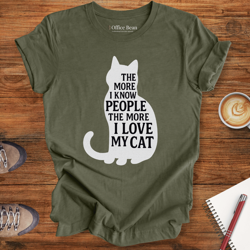More People, More Cat T-shirt