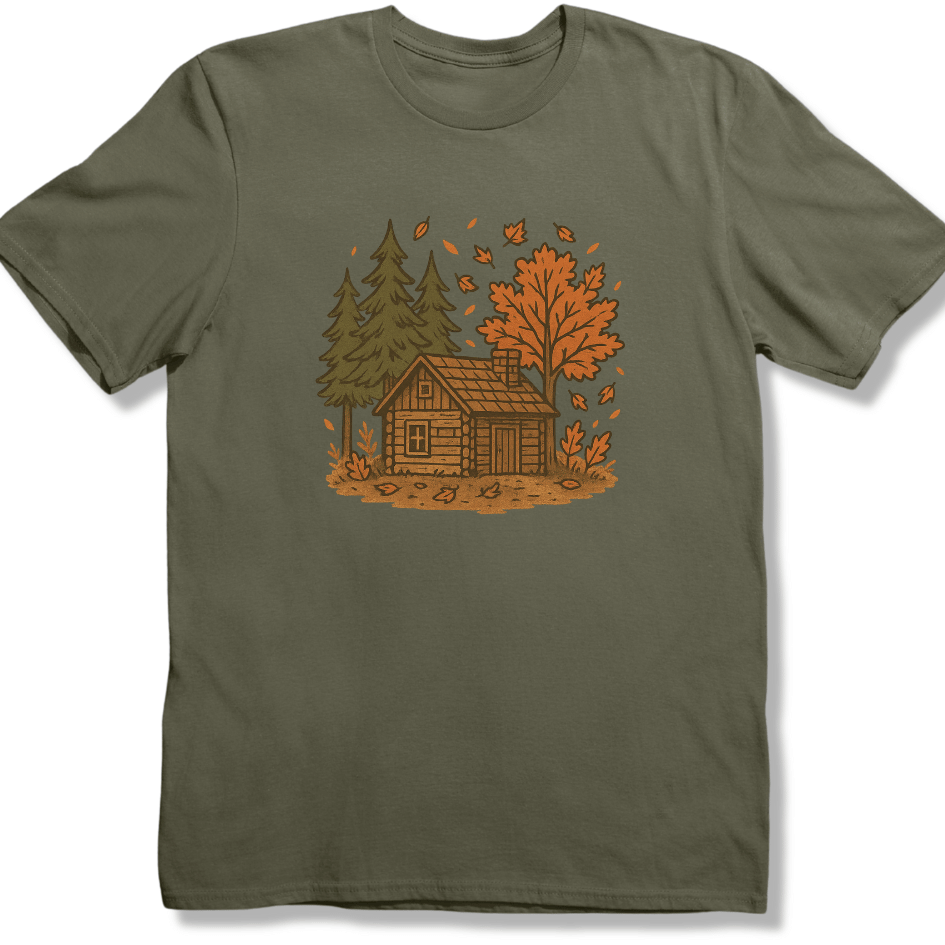 Cozy Fall Cabin T-shirt