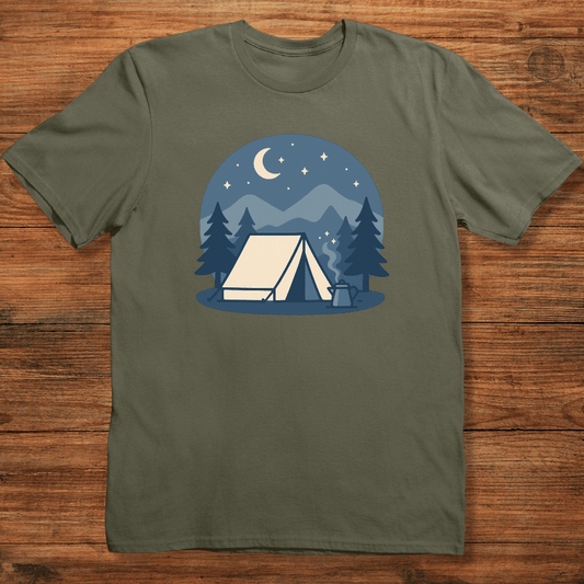 Tent Beneath the Stars T-shirt