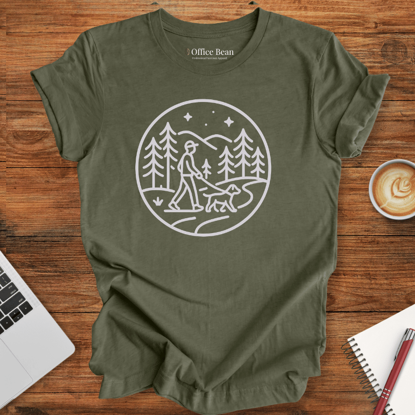 Walk with Dog Logo T-shirt