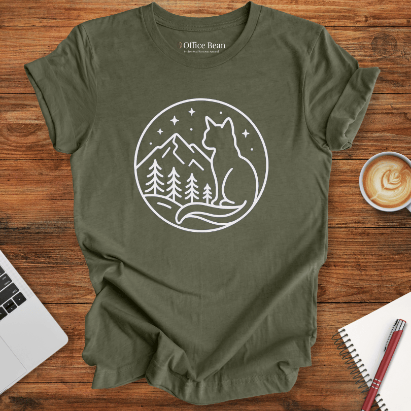 Cat-scape Explorers Logo T-shirt