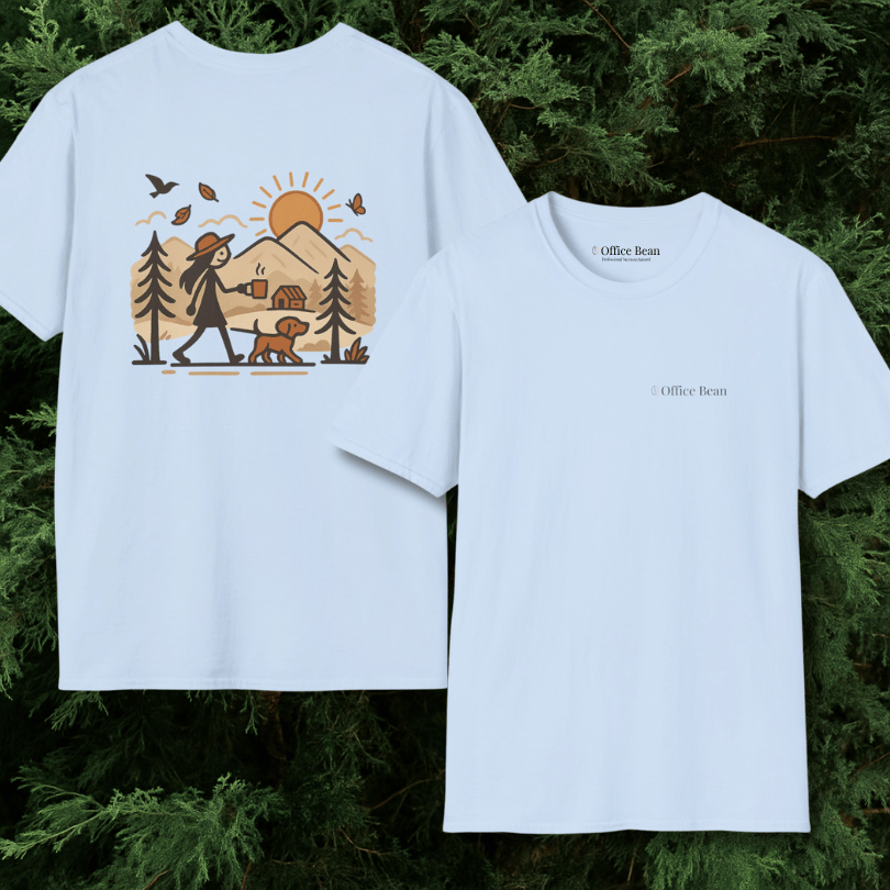 Brew and Roam Female Backprint T-Shirt