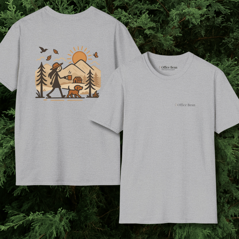 Brew and Roam Female Backprint T-Shirt