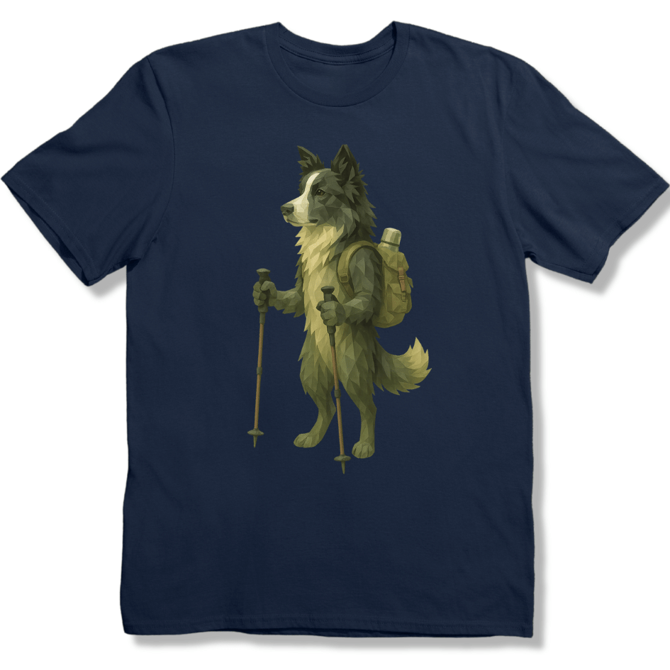 Polygon Collie Hiker T-shirt