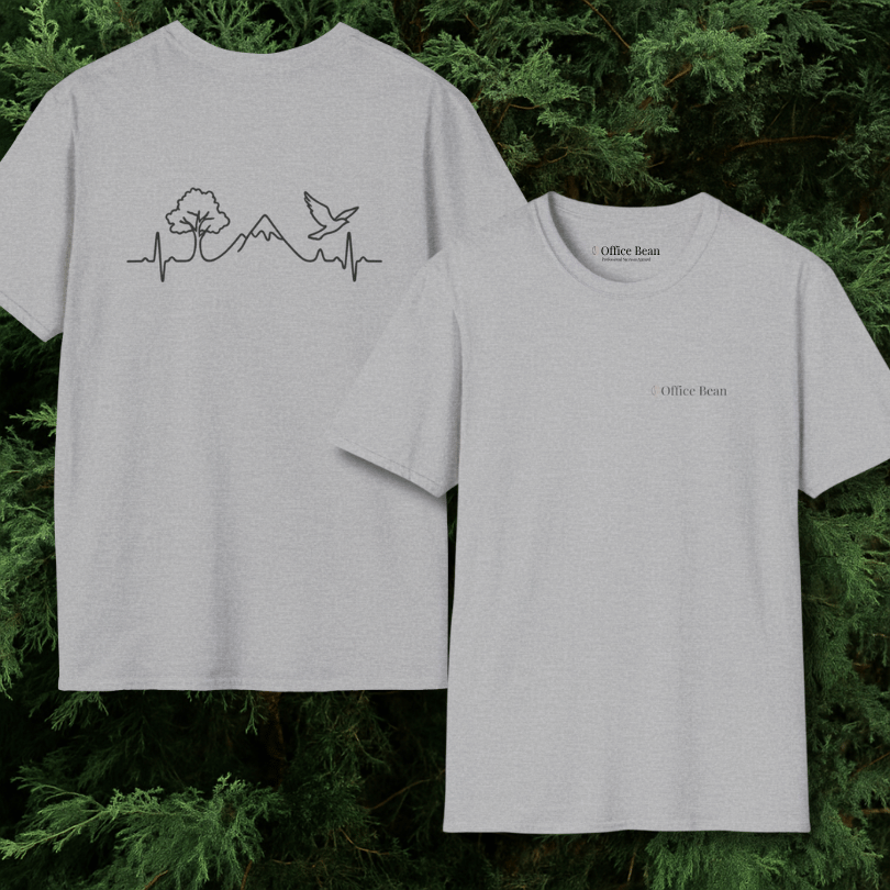 Nature's Heartbeat Backprint T-Shirt