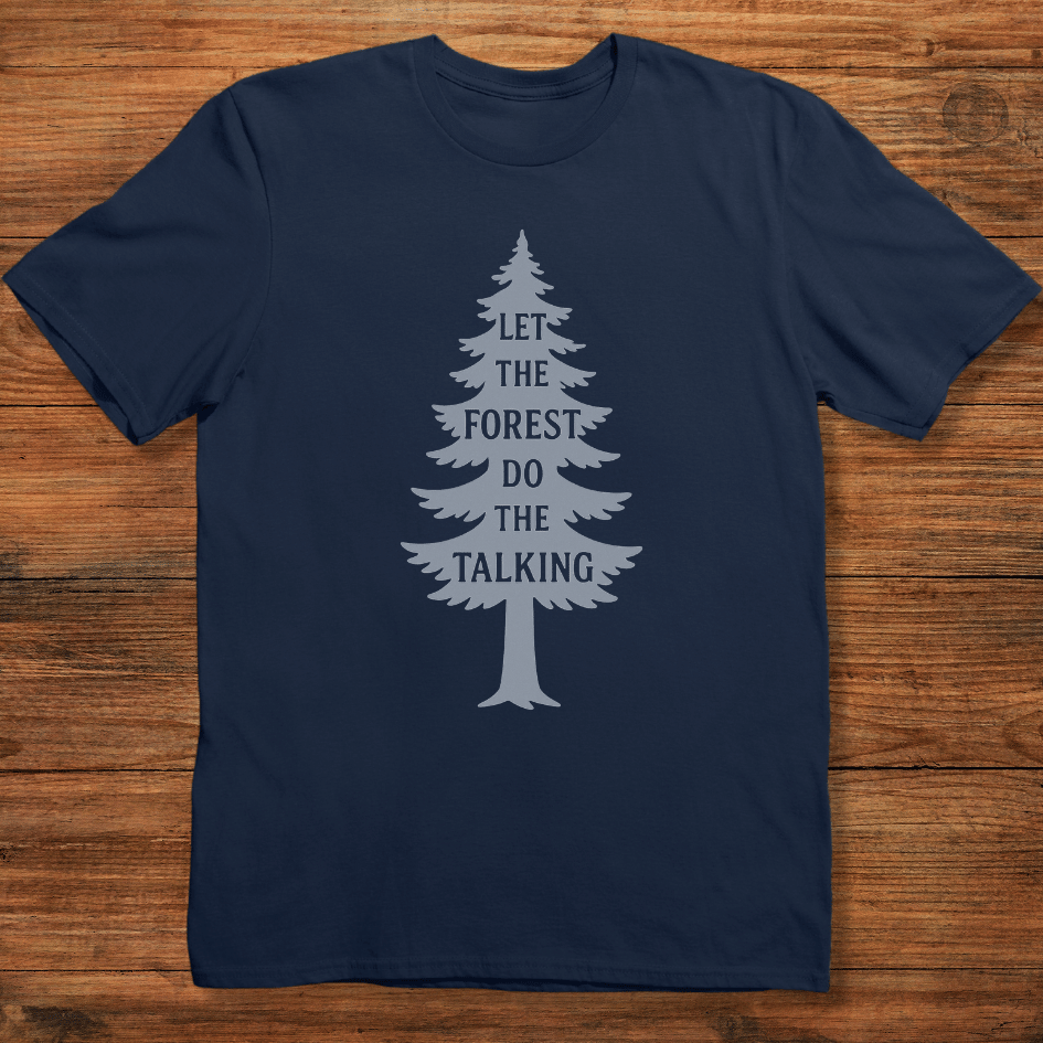 Silent Pines. Forest Talk T-shirt