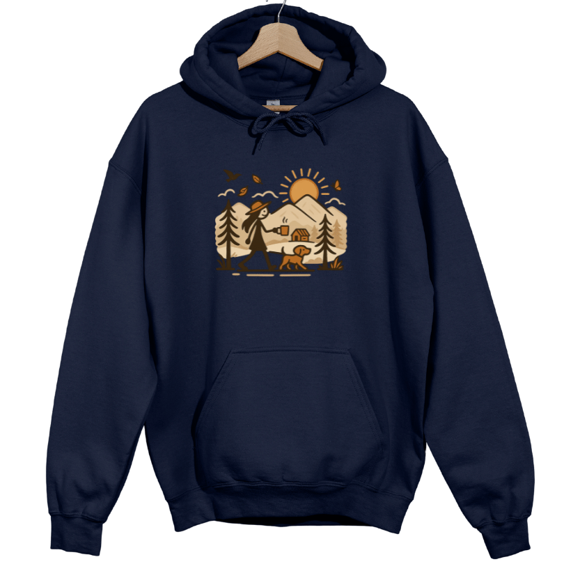 Brew and Roam Female Hoodie