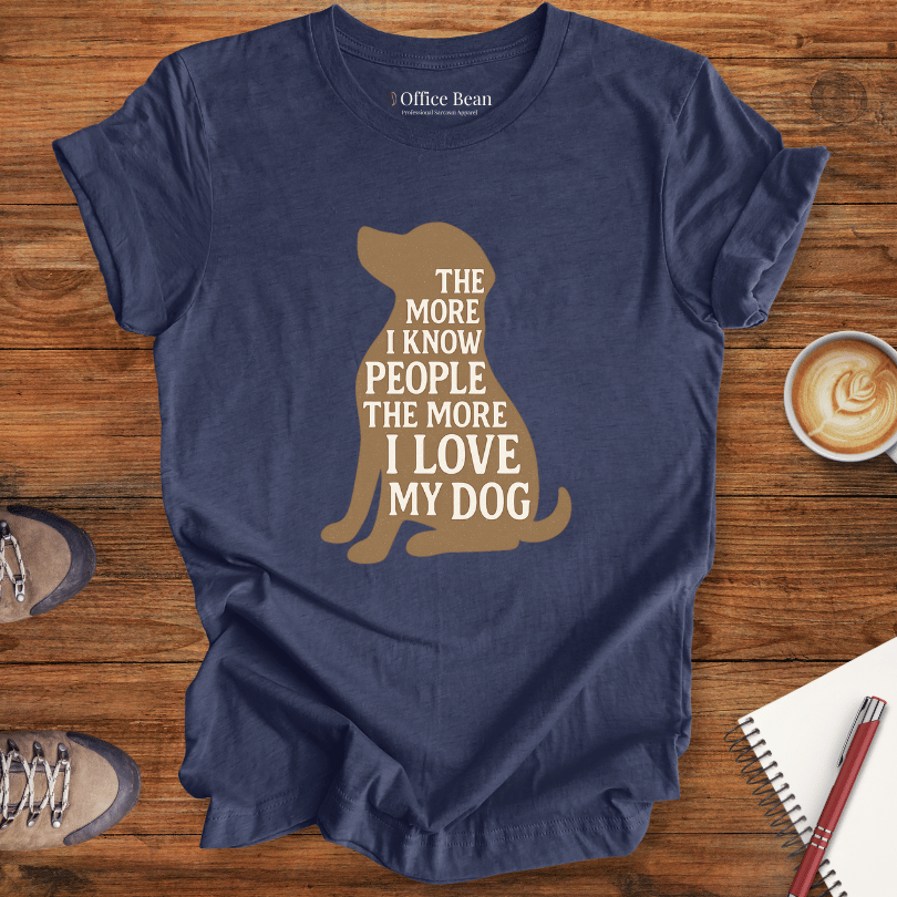 More People, More Dog T-shirt