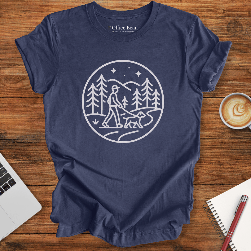 Walk with Dog Logo T-shirt