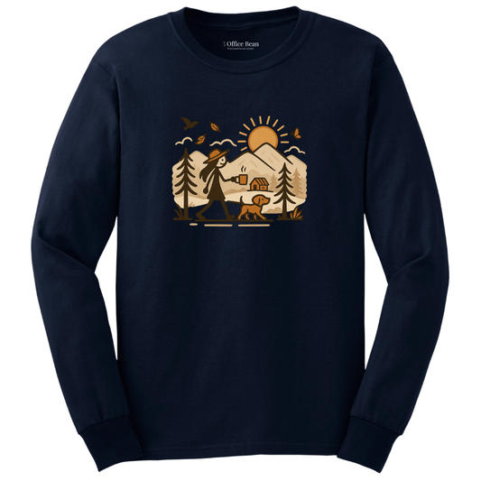 Brew and Roam Female Long Sleeve T-shirt