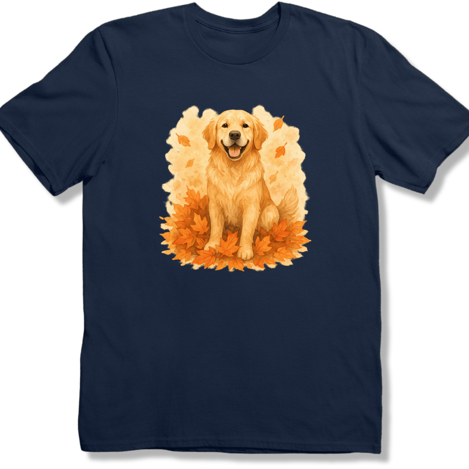 Golden Retriever Fall Joy T-shirt