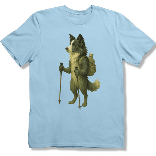 Polygon Collie Hiker T-shirt