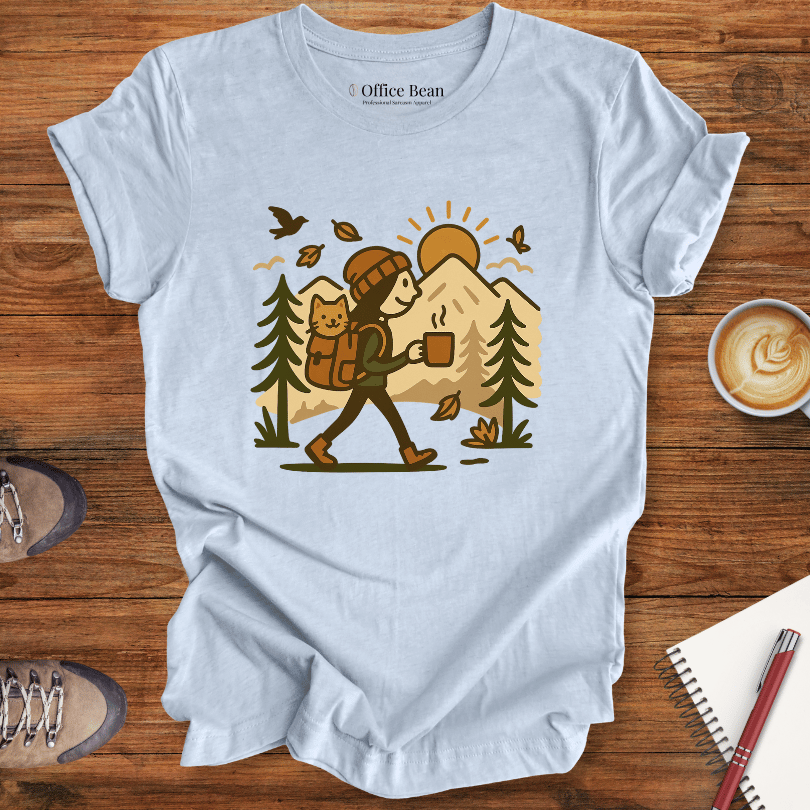 Cat Brew and Roam Female T-shirt