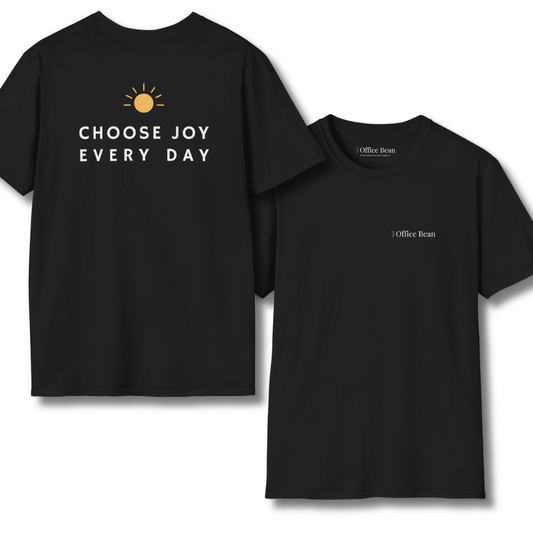 Choose Joy Everyday Backprint T-Shirt