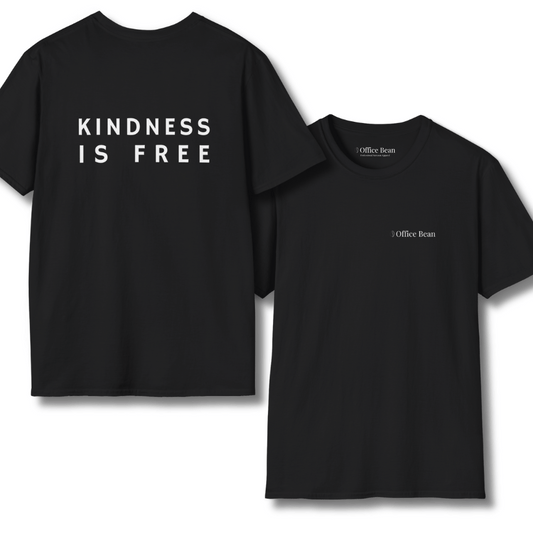 Kindness is free Backprint T-Shirt
