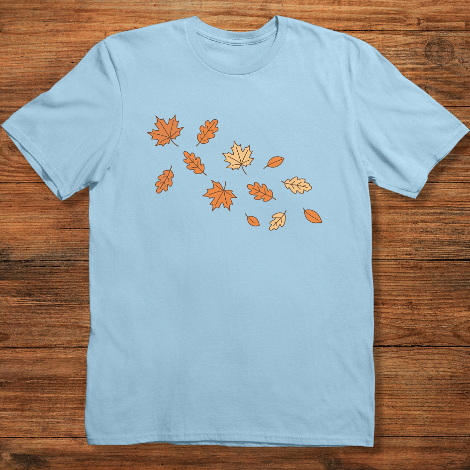 Scattered Autumn Leaves T-shirt