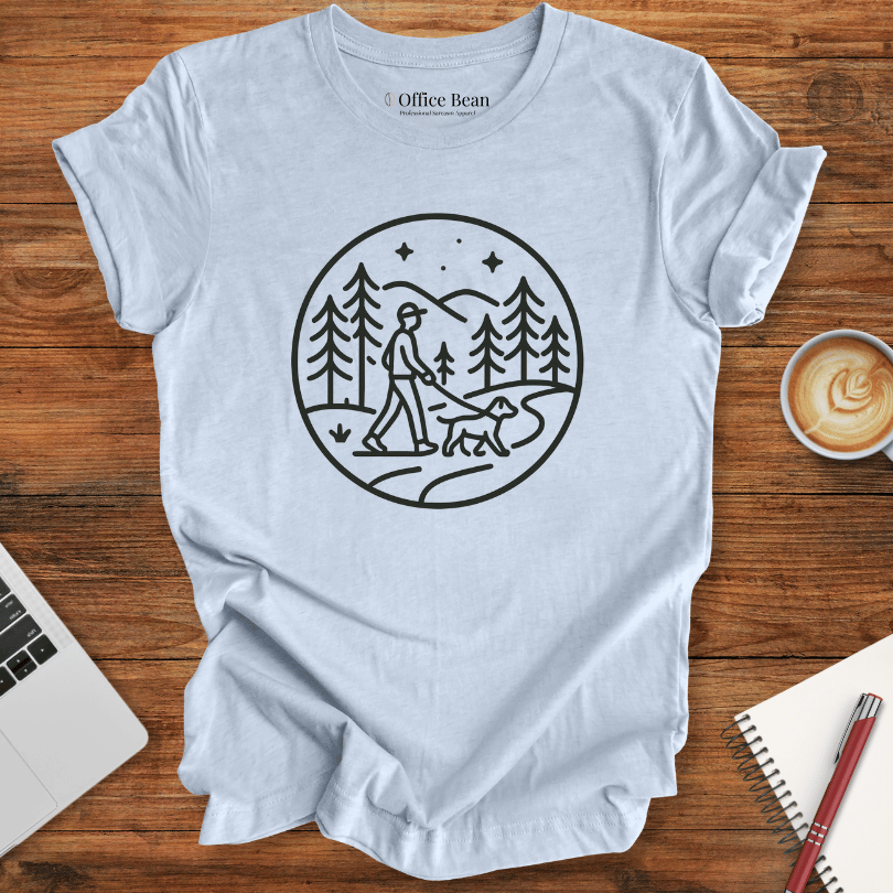 Walk with Dog Logo T-shirt