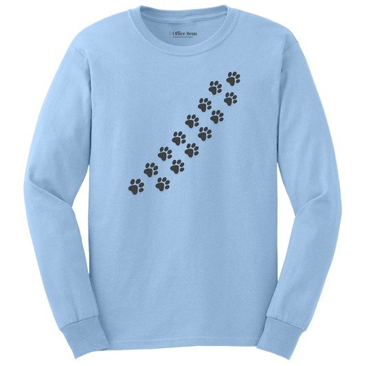 Trail of Paws Longsleeves T-shirt