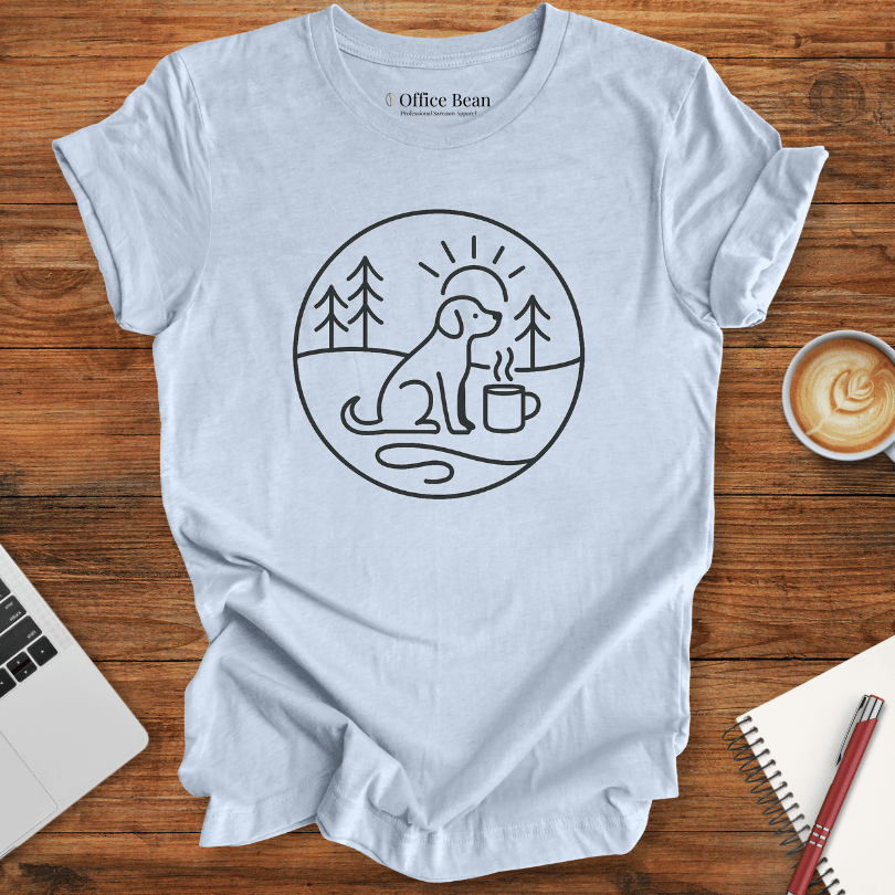 Dogs & Mornings Club Logo T-shirt
