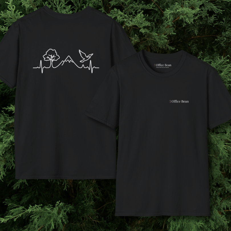 Nature's Heartbeat Backprint T-Shirt