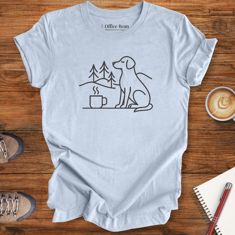 Coffee, Dog and Calm T-shirt