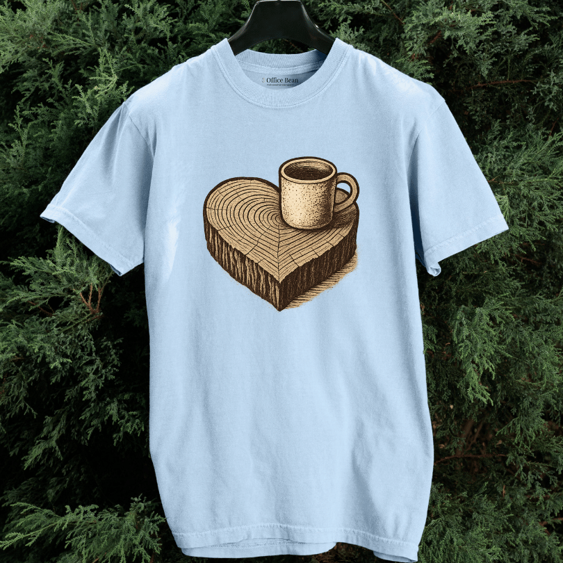 Heart Wood Coffee T-shirt