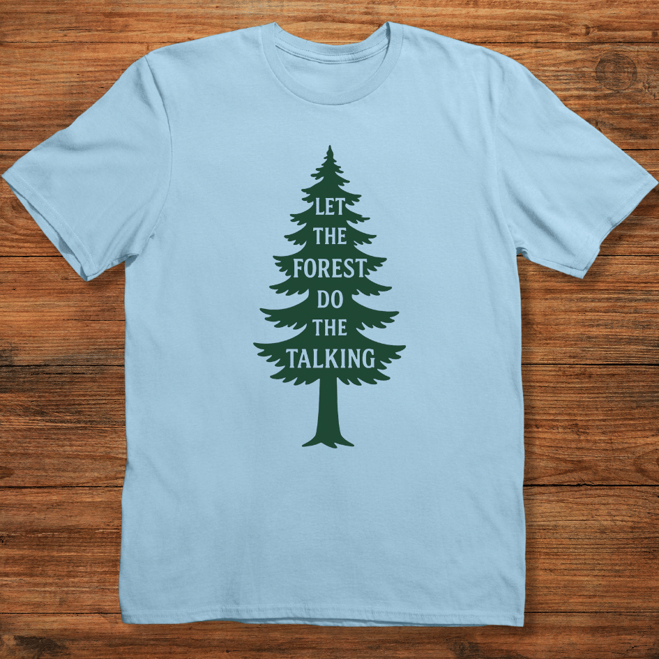 Silent Pines. Forest Talk T-shirt