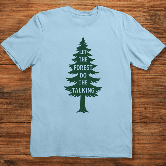 Silent Pines. Forest Talk T-shirt