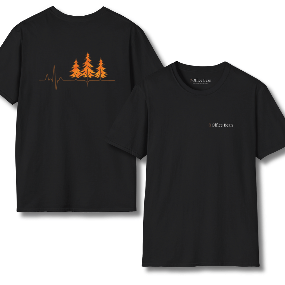 Fall Heartbeat Backprint T-Shirt