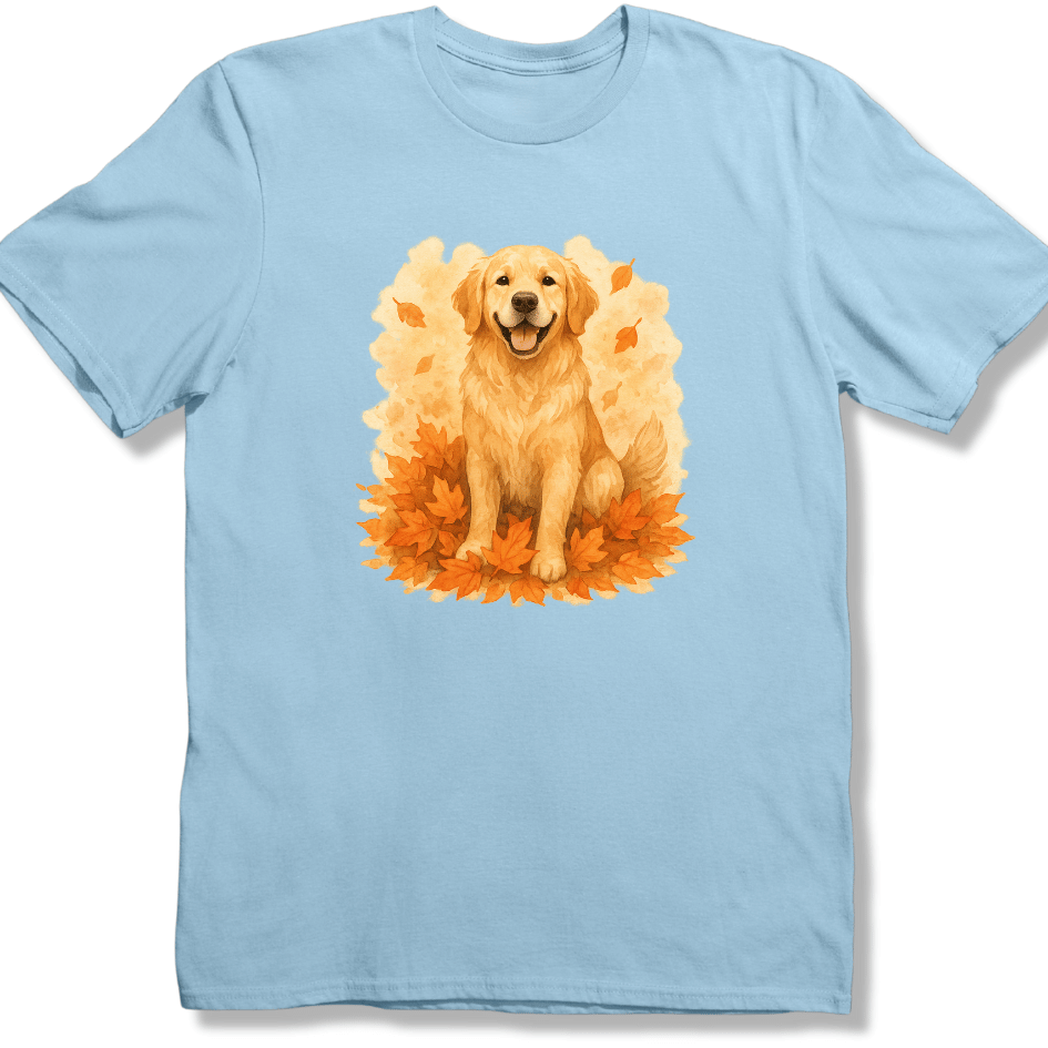 Golden Retriever Fall Joy T-shirt