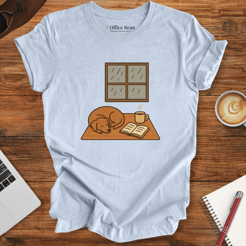 My coffee, dog and Book T-shirt