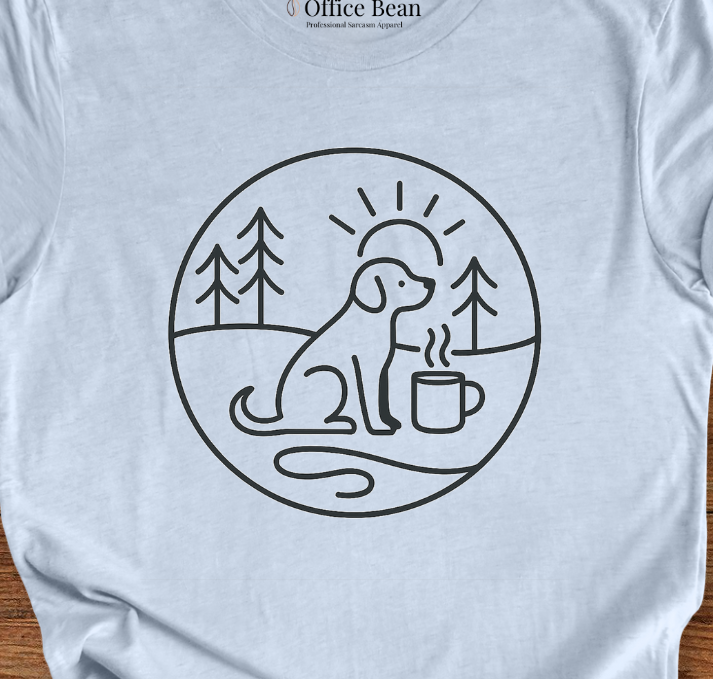 Dogs & Mornings Club Logo T-shirt