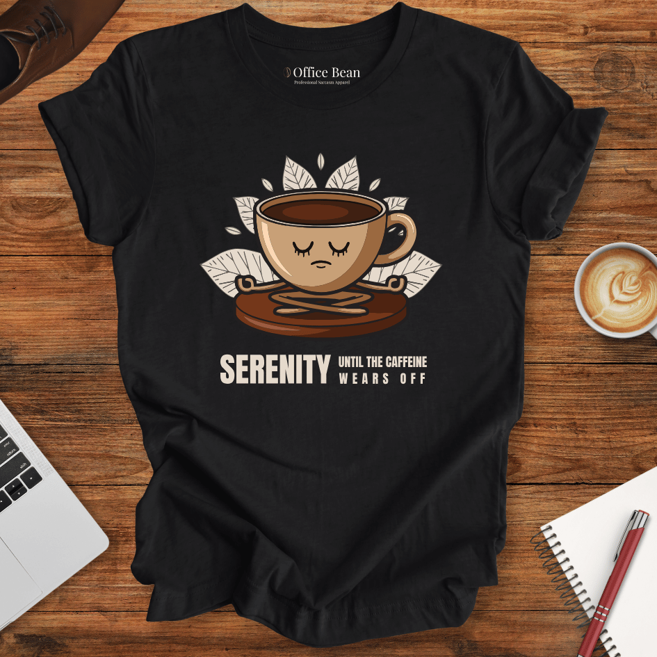 "Serenity Yoga" Coffee T-Shirt