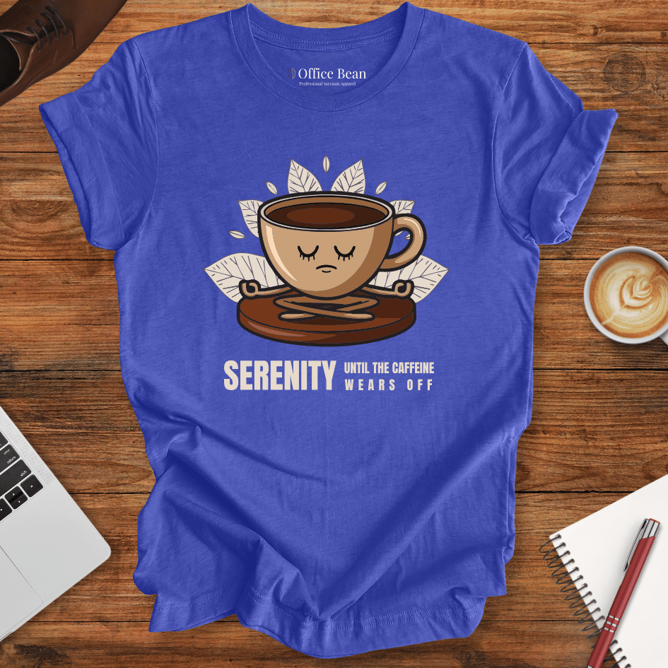 "Serenity Yoga" Coffee T-Shirt