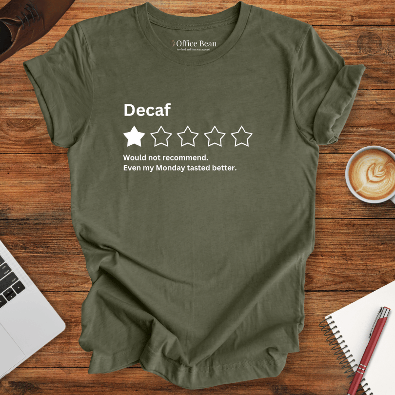 Decaf Review T-Shirt