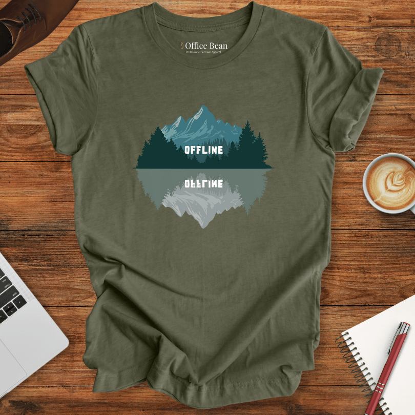 Offline Nature Reflection T-Shirt